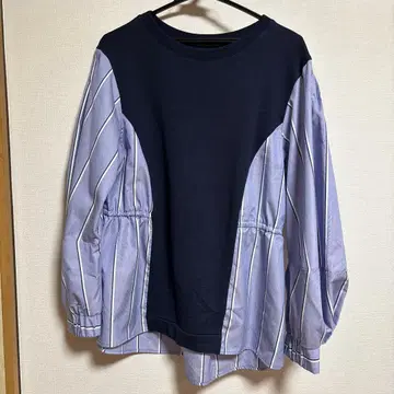 가바딘 벌룬 슬리브 셔츠/블라우스 9호