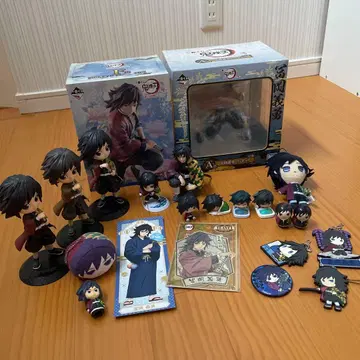 토미오카 기유 피규어 세트 귀멸의 칼날 굿즈 묶음 판매 제일복권 오네무탄