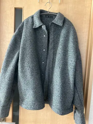 ZARA 그레이 아우터 블루종