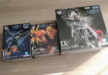 제일복권 원피스 미래섬 에그 헤드 B상 C상 D상 피규어 3체 세트