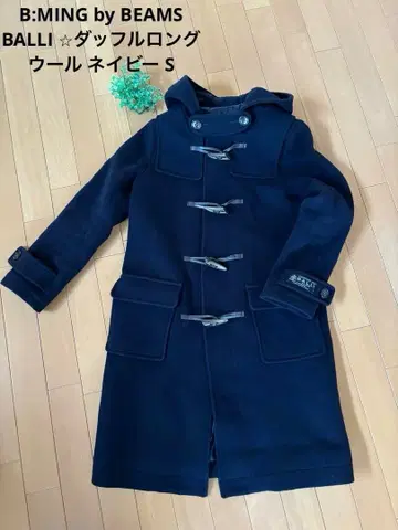 B:MING by BEAMS BALLI 더플 울 네이비 S