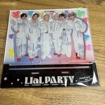 LIaL PARTY Special Thanks 그룹 아크릴 스탠드