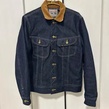 리 스톰 라이더 바이커 아메카지 코듀로이 옷깃