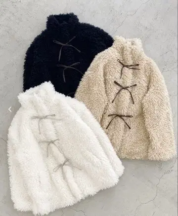 플리스 자켓 보아 자켓 3색 전개