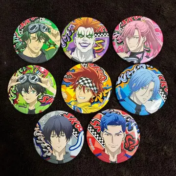 SK 에이트 스케이트 그려 내린 캔뱃지 전 8종 세트 미사용품