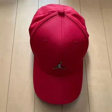 에어 조던 로고 캡 레드