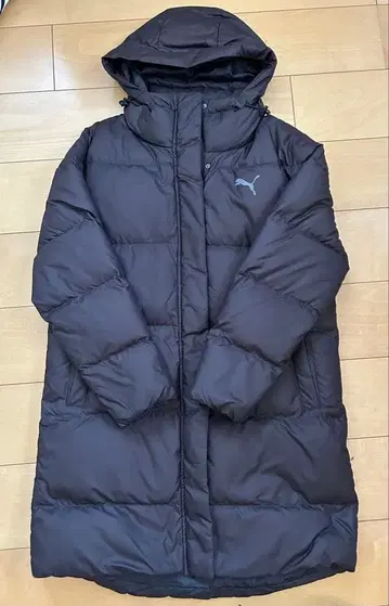 PUMA 블랙 벤치 코트 여성용 L 사이즈