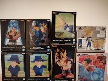 드래곤볼 피규어 묶음 판매 제일복권 소프트 비닐 메이츠