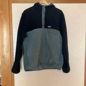 patagonia Synchilla 플리스 자켓 M 블랙과 그레이