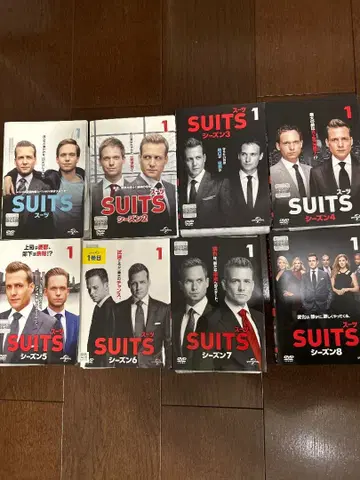 SUITS DVD 시즌 1~시즌 8 전권 세트