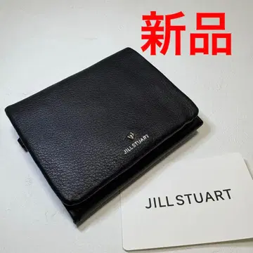 새상품 질스튜어트 접이식 지갑 블랙 컴팩트 블랙 소프트 가죽