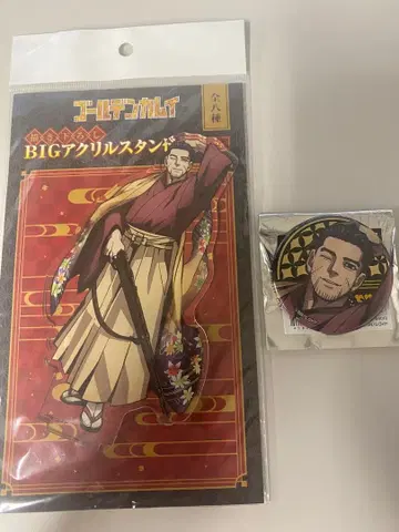 골든 카무이 돈키 오가타 아크릴 스탠드 캔뱃지 세트