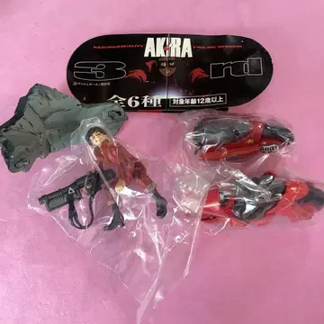 카이요도 K&M AKIRA 아키라 가챠 금단 바이크 미조립