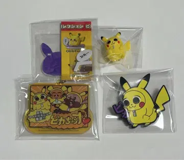 포켓몬 센터 피카츄 팝팀에픽 피규어 아크릴 키링