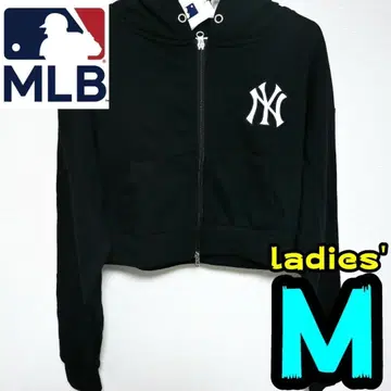 [새상품] 양키스 후드티 M 여성용 MLB 공식 블랙 풀 집업 NY