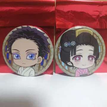 귀멸의 칼날 뻬땅코 트레이딩 캔뱃지 하쿠지 코유키