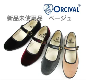 Orcival 원 스트랩 슈즈 벨벳