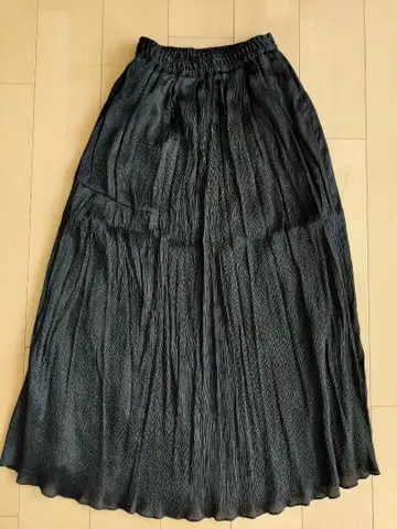 상태 좋음 JEANASIS 블랙 롱 스커트