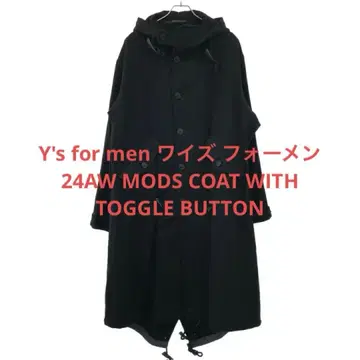 Y's for men 와이즈 포맨 24AW MODS COAT 1