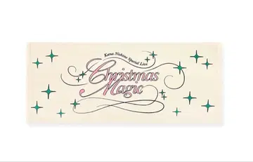 니시노 카나 Christmas Magic 페이스 타월