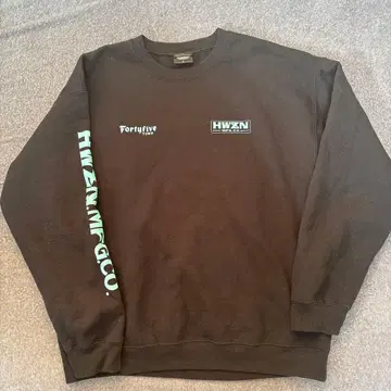 하우젠브로스 블랙 맨투맨 L 사이즈