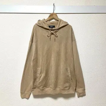 FOREVER21 MEN 스웨이드 x 티셔츠 후디 후드티 M