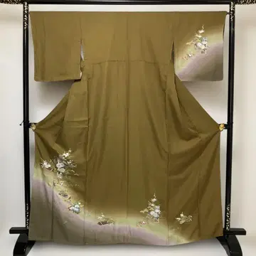 No.2833 미사용 시리즈 순수 실크 금은채 화이카 호몬기 새상품급