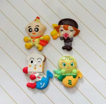 호빵맨 캐릭터 마그넷 4개