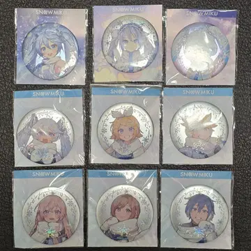 유키 미쿠 스카이타운 캔 배지 하츠네 미쿠