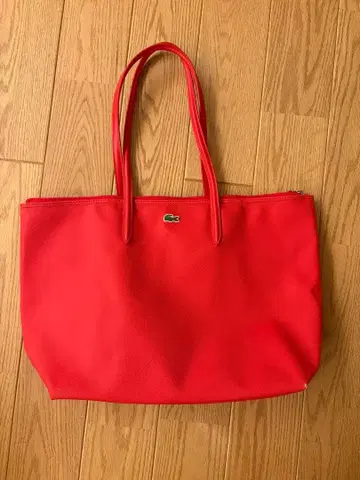 Lacoste 레드 토트백