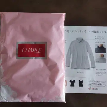 CHARLE 하이넥 긴팔 이너 IA795 L 사이즈