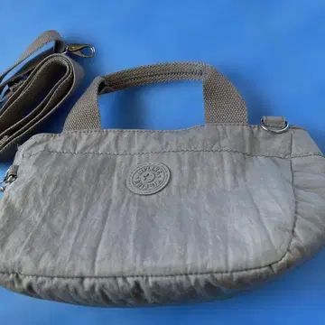 Kipling 그레이 나일론 숄더백