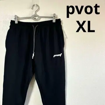 pvot 피봇 조거 팬츠 로고 프린트 트레이닝 XL