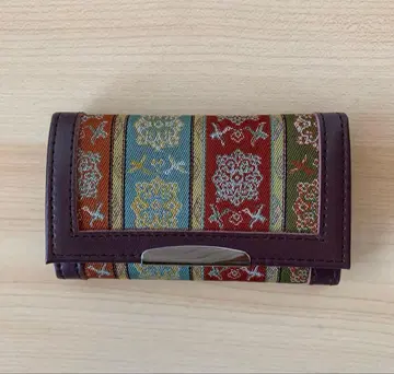 키케이스 타츠무라 니시키 새상품 5연 타츠무라 미술 직물 교토 니시진