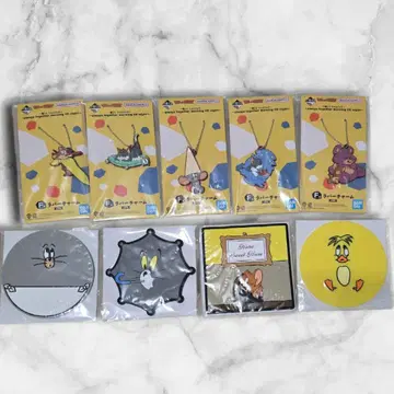 톰과 제리 해피 복권 러버 참 x 5종 러버 코스터 x 4종