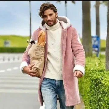 LOVELESS 코듀로이 보아 코트 사이즈 1