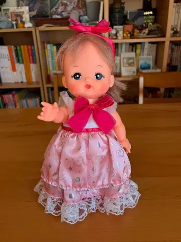 멜짱 핑크 드레스 인형