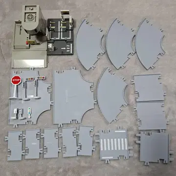 토미카 TIMES 파출소 도로 세트