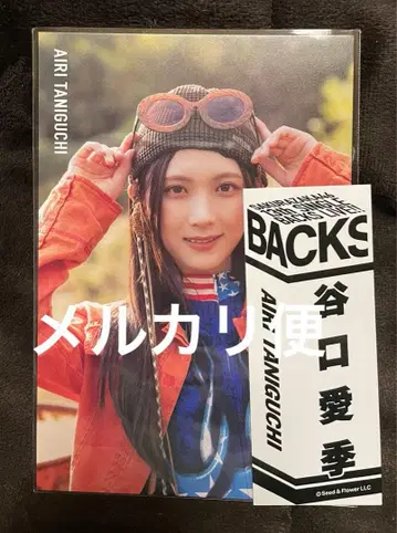 타니구치 아이리 엽서 스티커 세트 사쿠라자카46