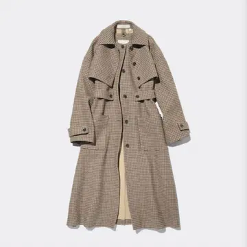 GU 2피스 코트 (체크) by rokh