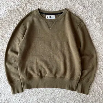 MHL 새상품급 맨투맨 2 카키