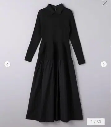 유나이티드 애로우즈 핏&플레어 2WAY 니트 원피스