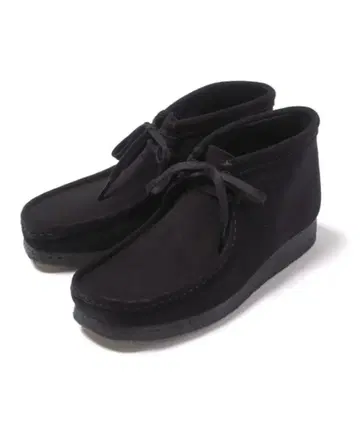 [ 새상품급 ] Clarks 클락스 왈라비 부츠 블랙 스웨이드