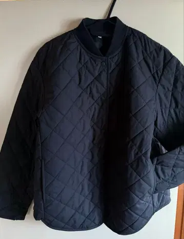 무인양품 블랙 퀼팅 자켓 S