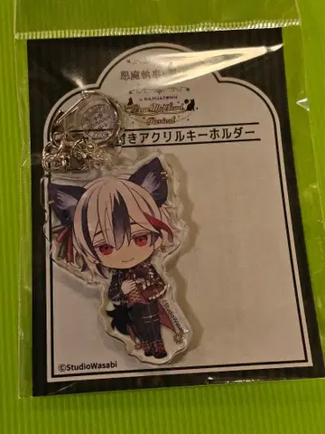 악마 집사와 검은 고양이 아크릴 키링 벨리안