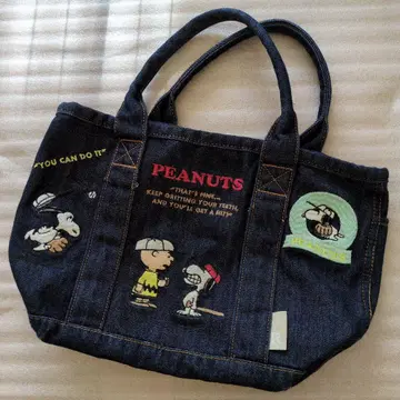 ROOTOTE 루트토트 PEANUTS 스누피 SNOOPY 데님백
