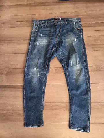 ZARAMAN 데미지 가공 데님 팬츠 w36