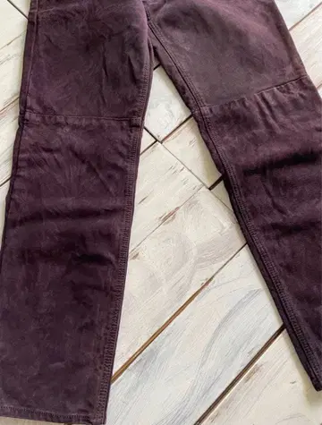 vintage WASH 2 WEAR 스웨이드 팬츠 SUEDE