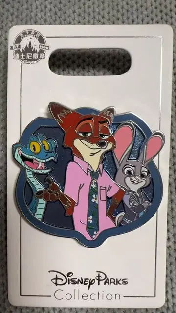 상하이 디즈니 리조트 주토피아 2 핀 배지