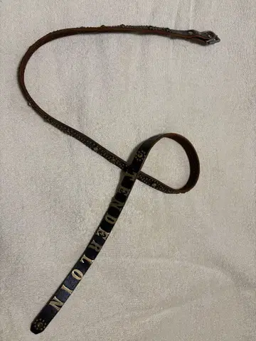 텐더로인 다크 브라운 가죽 벨트